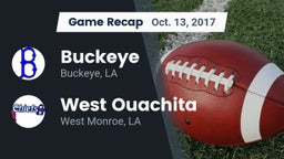 Recap: Buckeye  vs. West Ouachita  2017