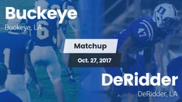 Matchup: Buckeye vs. DeRidder  2017