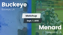 Matchup: Buckeye vs. Menard  2018