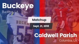 Matchup: Buckeye vs. Caldwell Parish  2018