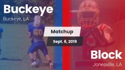 Matchup: Buckeye vs. Block  2019