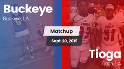 Matchup: Buckeye vs. Tioga  2019
