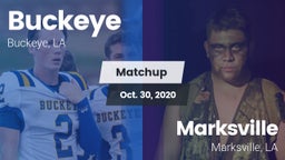 Matchup: Buckeye vs. Marksville  2020