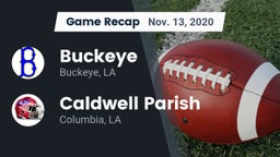 Recap: Buckeye  vs. Caldwell Parish  2020