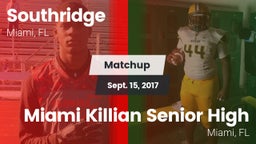 Matchup: Southridge vs. Miami Killian Senior High 2017