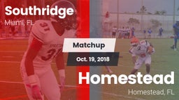Matchup: Southridge vs. Homestead  2018