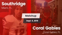 Matchup: Southridge vs. Coral Gables  2019