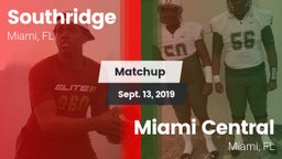 Matchup: Southridge vs. Miami Central  2019