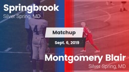 Matchup: Springbrook vs. Montgomery Blair  2019
