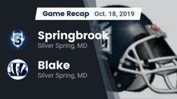 Recap: Springbrook  vs. Blake  2019