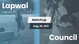 Matchup: Lapwai vs. Council 2017