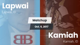 Matchup: Lapwai vs. Kamiah  2017