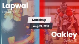 Matchup: Lapwai vs. Oakley  2018