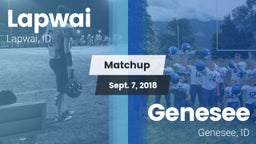 Matchup: Lapwai vs. Genesee  2018