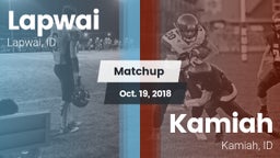 Matchup: Lapwai vs. Kamiah  2018