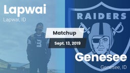 Matchup: Lapwai vs. Genesee  2019