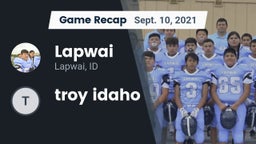 Recap: Lapwai  vs. troy  idaho 2021