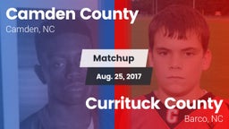 Matchup: Camden County vs. Currituck County  2017