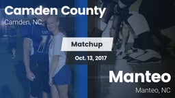 Matchup: Camden County vs. Manteo  2017