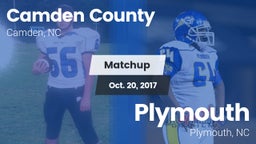 Matchup: Camden County vs. Plymouth  2017