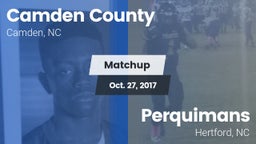 Matchup: Camden County vs. Perquimans  2017