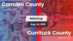 Matchup: Camden County vs. Currituck County  2018