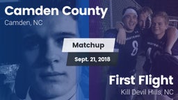 Matchup: Camden County vs. First Flight  2018