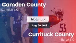 Matchup: Camden County vs. Currituck County  2019