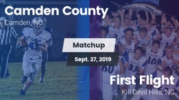 Matchup: Camden County vs. First Flight  2019
