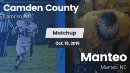 Matchup: Camden County vs. Manteo  2019