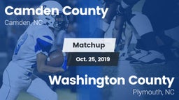 Matchup: Camden County vs. Washington County  2019