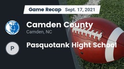 Recap: Camden County  vs. Pasquotank Hight School 2021