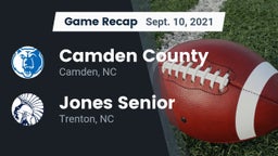 Recap: Camden County  vs. Jones Senior  2021