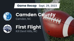 Recap: Camden County  vs. First Flight  2023