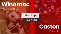 Matchup: Winamac vs. Caston  2016