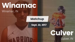 Matchup: Winamac vs. Culver  2017