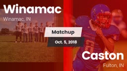 Matchup: Winamac vs. Caston  2018