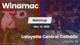 Matchup: Winamac vs. Lafayette Central Catholic  2020