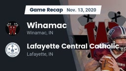 Recap: Winamac  vs. Lafayette Central Catholic  2020