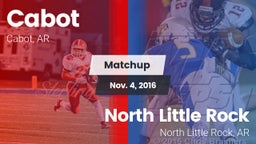 Matchup: Cabot vs. North Little Rock  2016