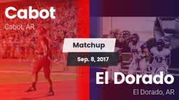 Matchup: Cabot vs. El Dorado  2017