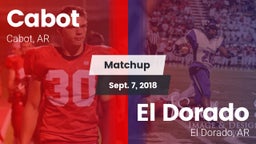 Matchup: Cabot vs. El Dorado  2018