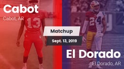 Matchup: Cabot vs. El Dorado  2019