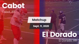 Matchup: Cabot vs. El Dorado  2020