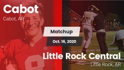 Matchup: Cabot vs. Little Rock Central  2020