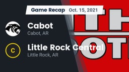 Recap: Cabot  vs. Little Rock Central  2021