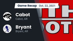 Recap: Cabot  vs. Bryant  2021