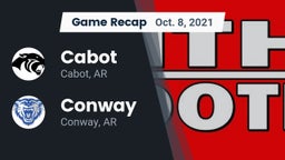 Recap: Cabot  vs. Conway  2021