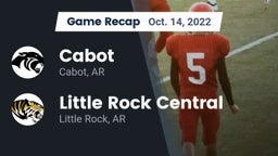 Recap: Cabot  vs. Little Rock Central  2022
