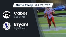 Recap: Cabot  vs. Bryant  2022
